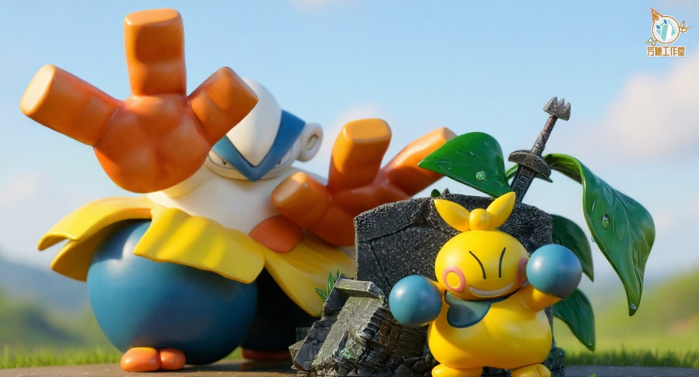 [PREORDER] 1/20 Scale World Figure [FT] - Makuhita & Hariyama