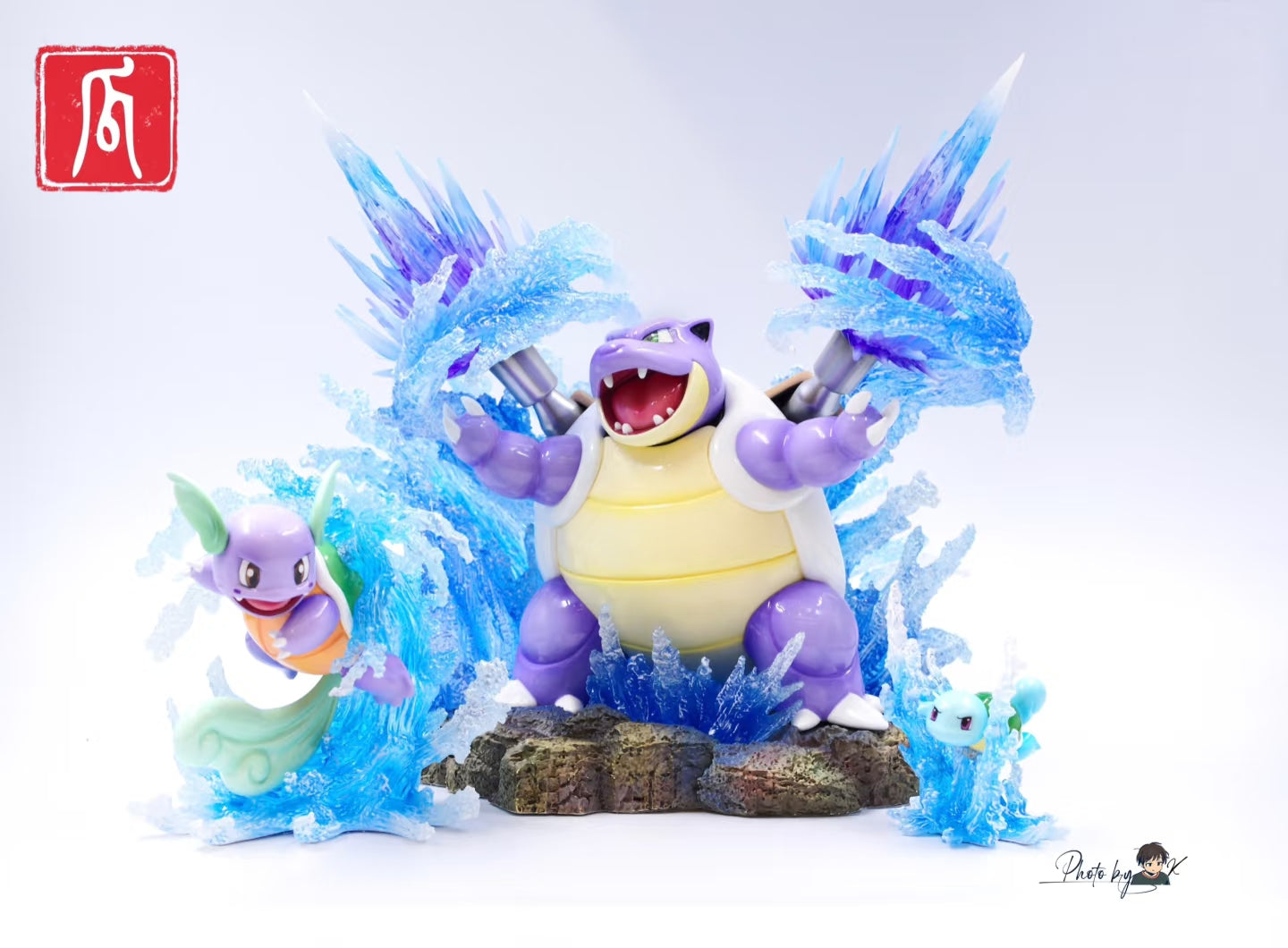 [IN STOCK] 1/20 Scale World Figure [DM/GG VIP] - Squirtle & Wartortle & Blastoise