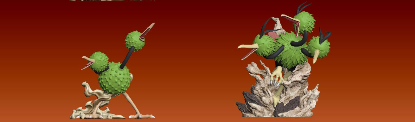 [PREORDER] 1/20 Scale World Figure [WU] - Doduo & Dodrio