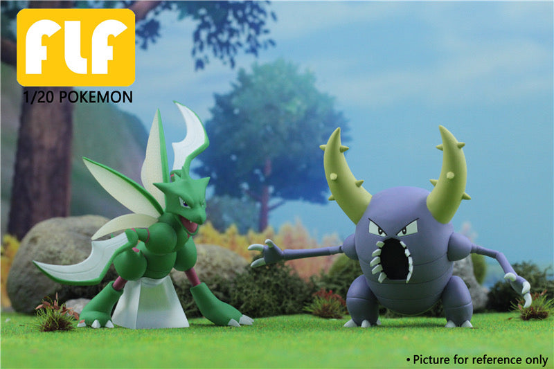 [PREORDER] 1/20 Scale World Figure [FLF] - Scyther & Pinsir