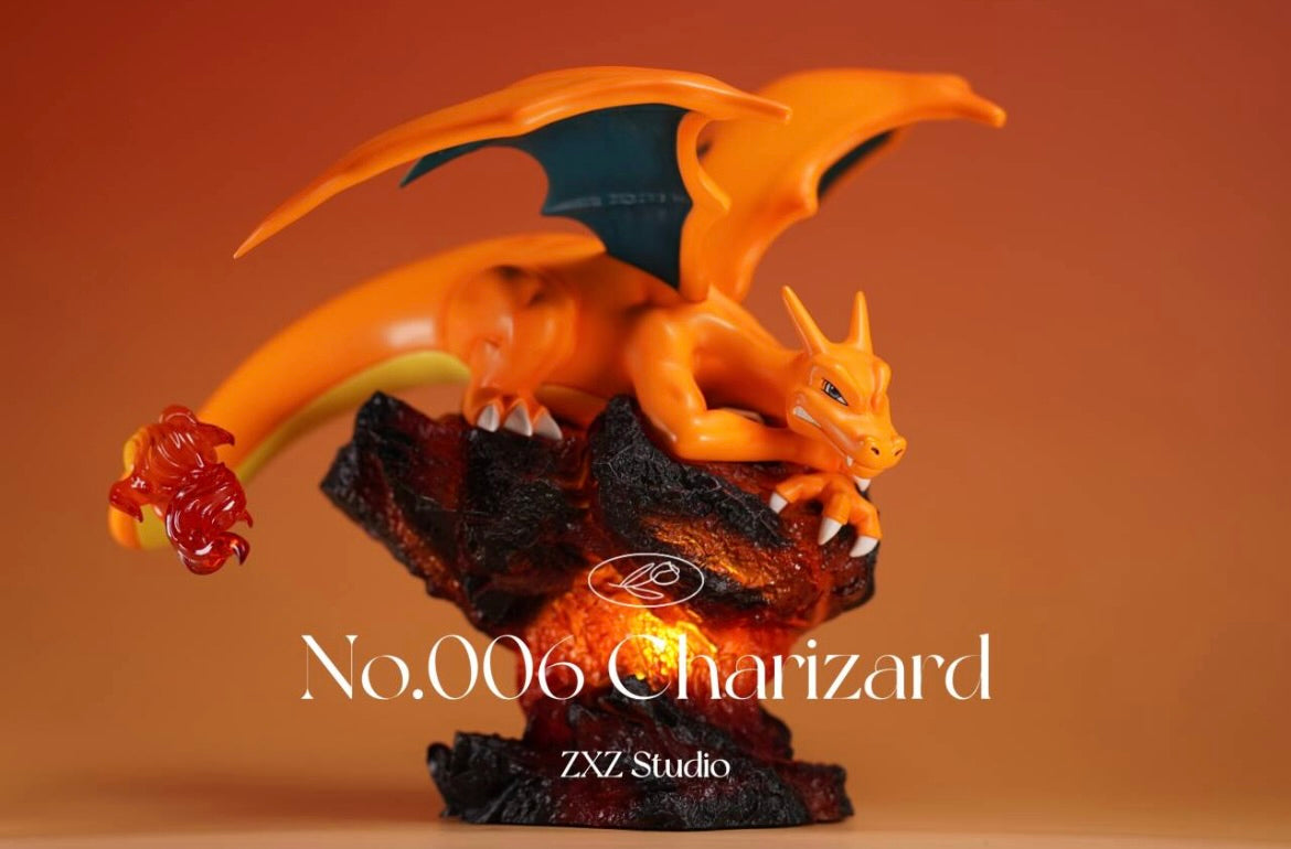 [IN STOCK] 1/20 Scale World Figure [PALLET TOWN] - Charmander & Charmeleon & Charizard