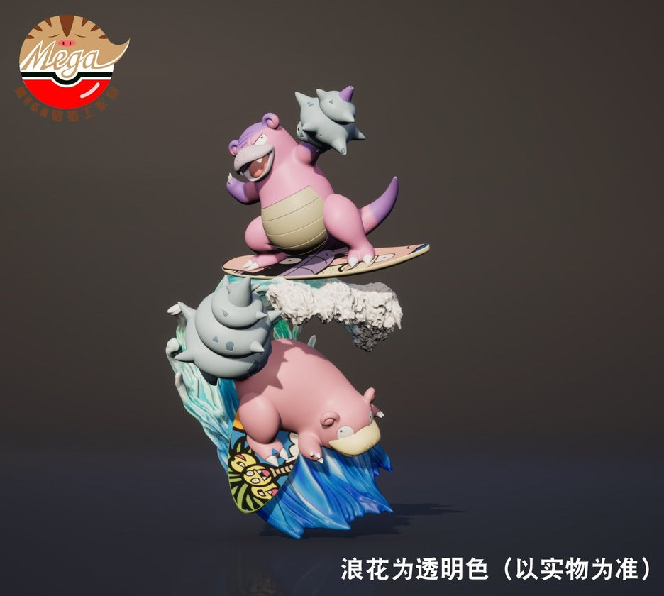 [PREORDER] 1/20 Scale World Figure [MEGAZZ] - Slowbro & Slowking & Galarian Slowbro & Galarian Slowking