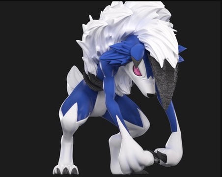 [PREORDER] 1/20 Scale World Figure [WONDER] - Lycanroc (Midday & Midnight)