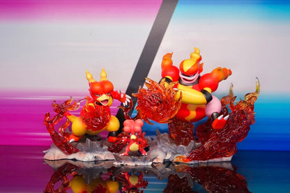 [IN STOCK] 1/20 Scale World Figure [UING] - Electabuzz & Elekid & Electivire & Magmar & Magby & Magmortar