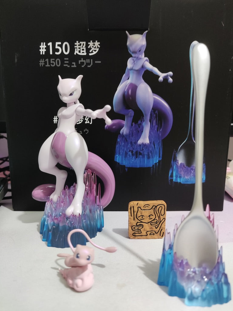 Pokemon zukan 1/40 shops scale Mew figure