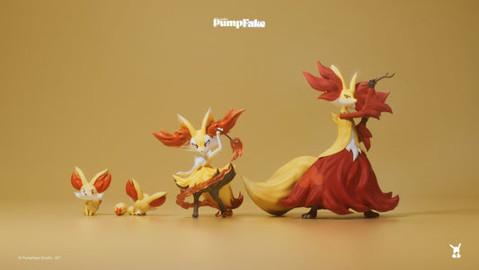 [IN STOCK] 1/20 Scale World Figure [PUMPFAKE] - Delphox