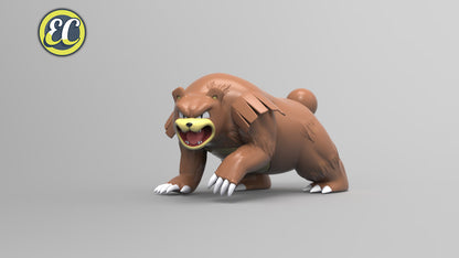 [REMAINING BALANCE] 1/20 Scale World Figure [EC] - Teddiursa & Ursaring