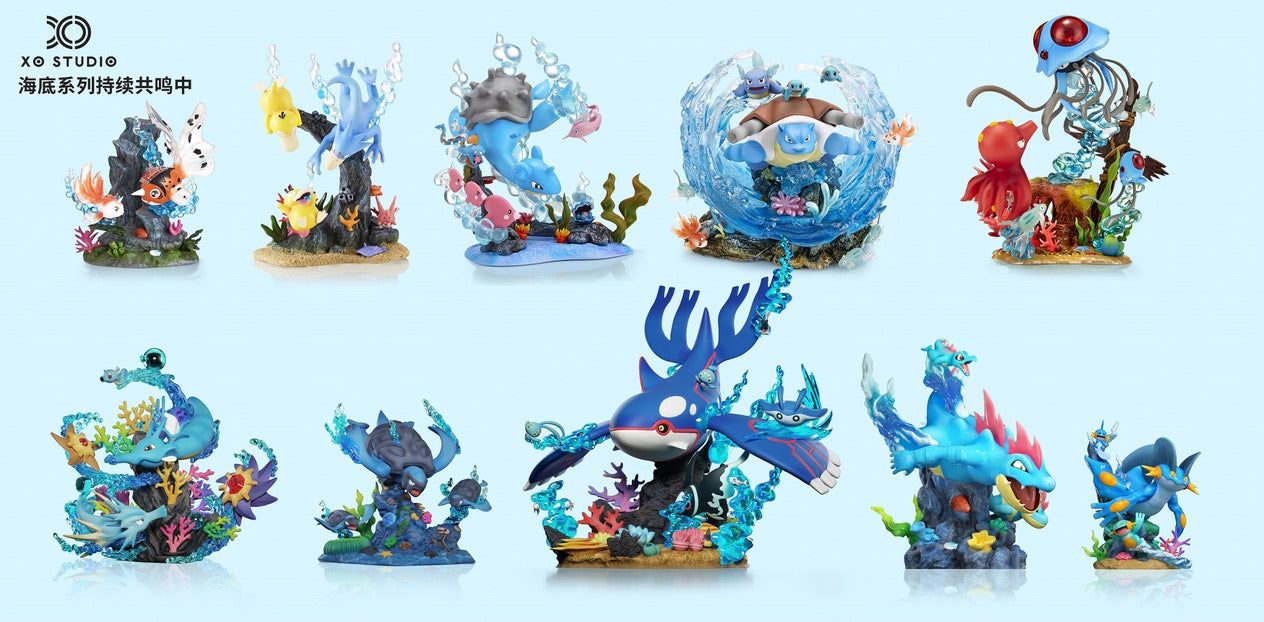 [PREORDER] 1/20 Scale World Figure [XO] - Mudkip & Marshtomp & Swampert