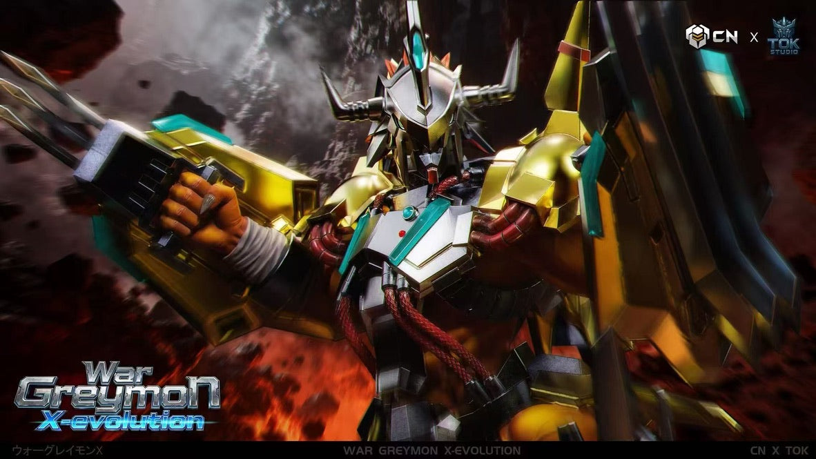 [PREORDER] Digimon Figure [CN] - War Greymon X-evolution