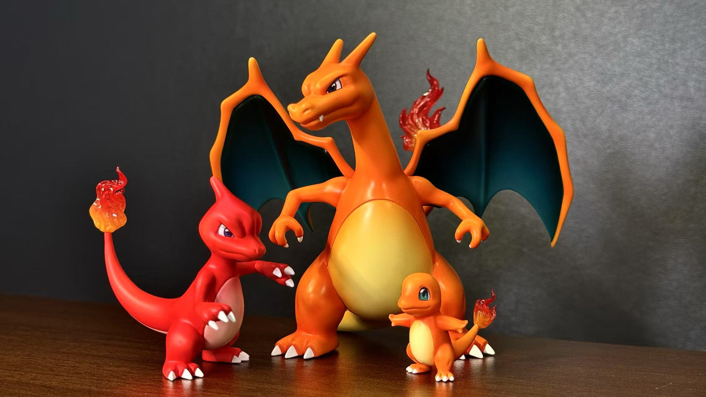 [IN STOCK] 1/20 Scale World Figure [LIMOUSINE] - Charmander & Charmeleon & Charizard