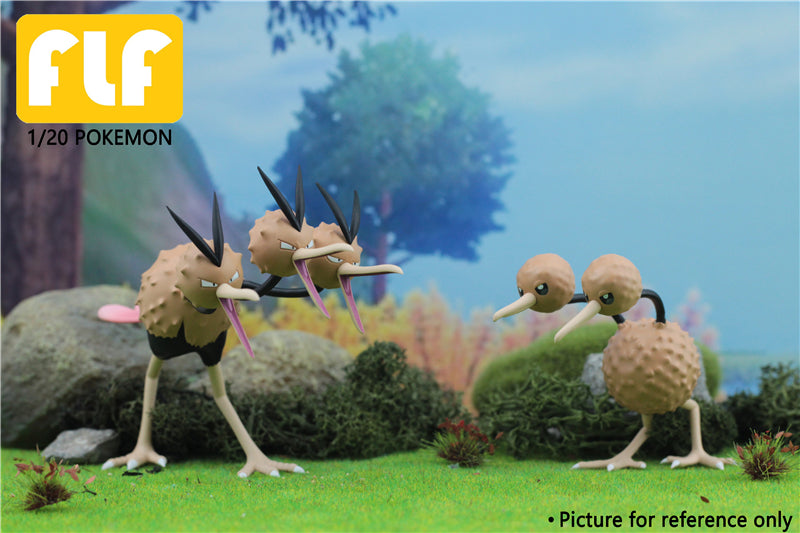 [PREORDER CLOSED] 1/20 Scale World Figure [FLF] - Doduo & Dodrio