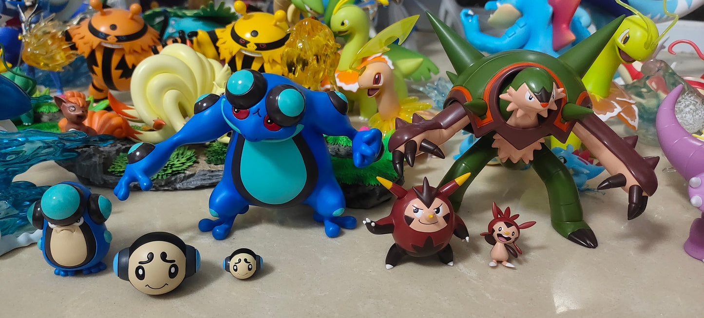 [IN STOCK] 1/20 Scale World Figure [UU] - Tympole & Palpitoad & Seismitoad