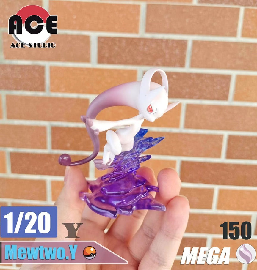 [PREORDER] 1/20 Scale World Figure [ACE] - Mega Mewtwo X & Y