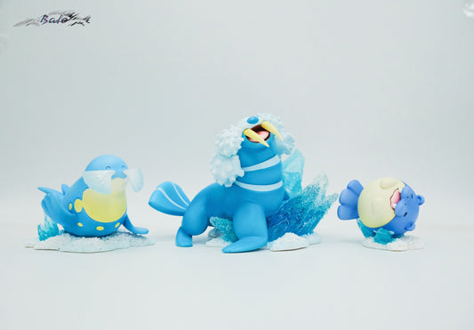 [PREORDER] 1/20 Scale World Figure [LIMOUSINE] - Spheal & Sealeo & Walrein