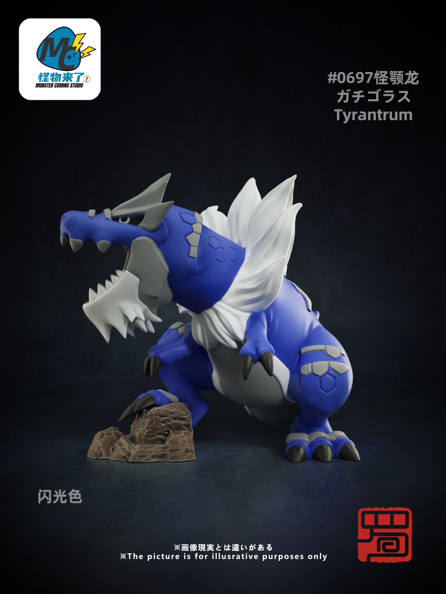 [PREORDER] 1/20 Scale World Figure [MC] - Tyrantrum