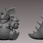 [PREORDER] 1/20 Scale World Figure [WONDER] - Nidoran♀ & Nidorina & Nidoqueen