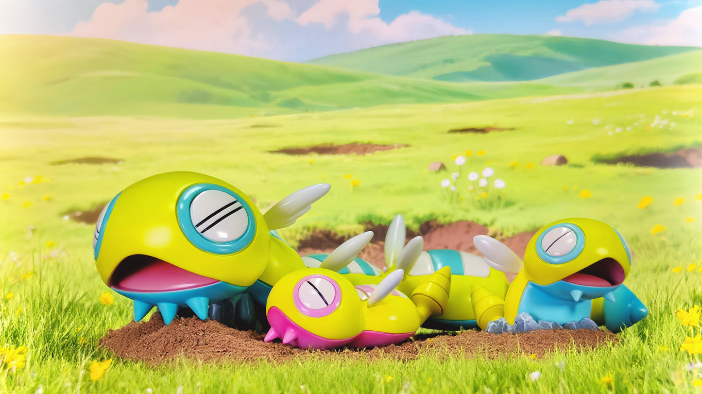 [IN STOCK] 1/20 Scale World Figure [CHUAN] - Dunsparce & Dudunsparce