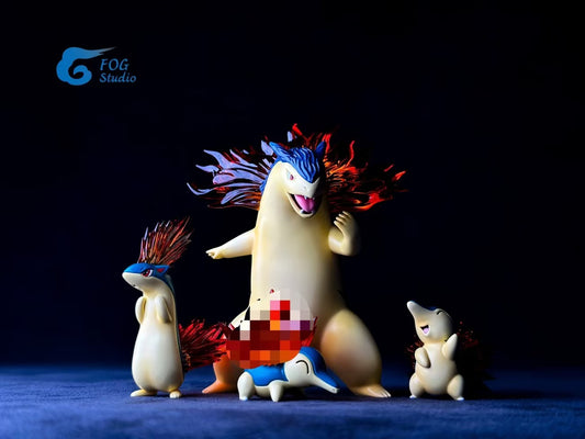 [PREORDER] 1/20 Scale World Figure [FOG] - Cyndaquil & Quilava & Typhlosion
