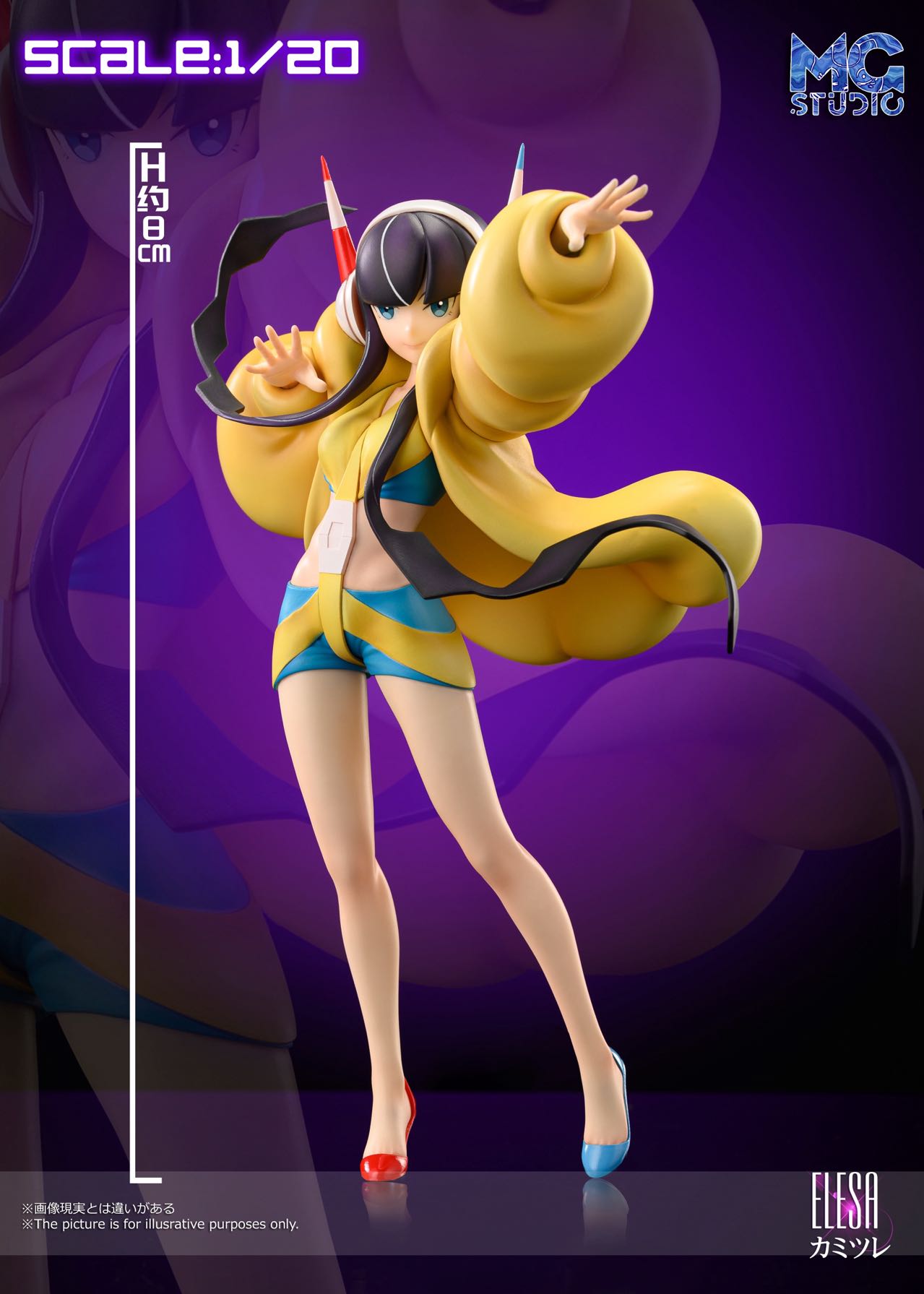 [PREORDER] 1/20 Scale World Figure [MG] - Elesa & Marnie