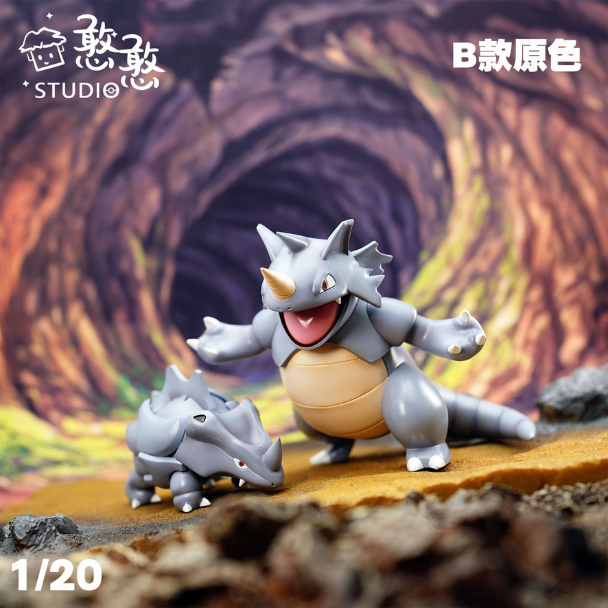 [PREORDER CLOSED] 1/20 Scale World Figure [HH] - Rhyhorn & Rhydon