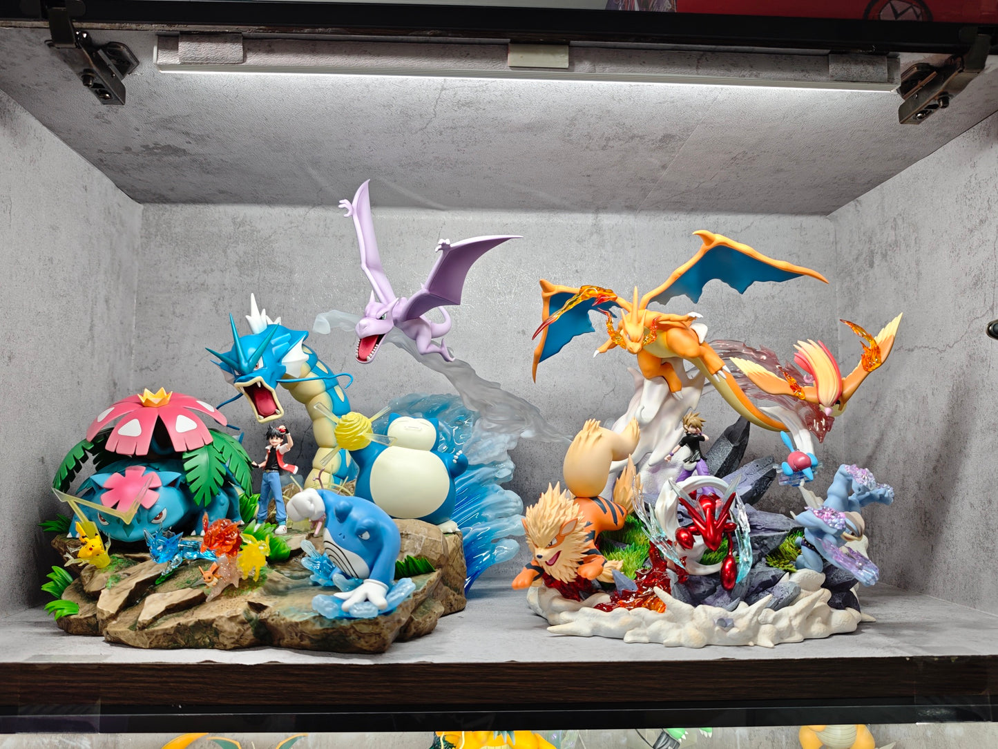 [IN STOCK] 1/20 Scale World Figure [DCG] - Gary & Charizard & Pidgeot & Arcanine & Machamp & Scizor & Porygon2