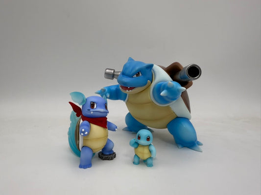 [PREORDER] 1/20 Scale World Figure [LIMOUSINE] - Squirtle & Wartortle & Blastoise