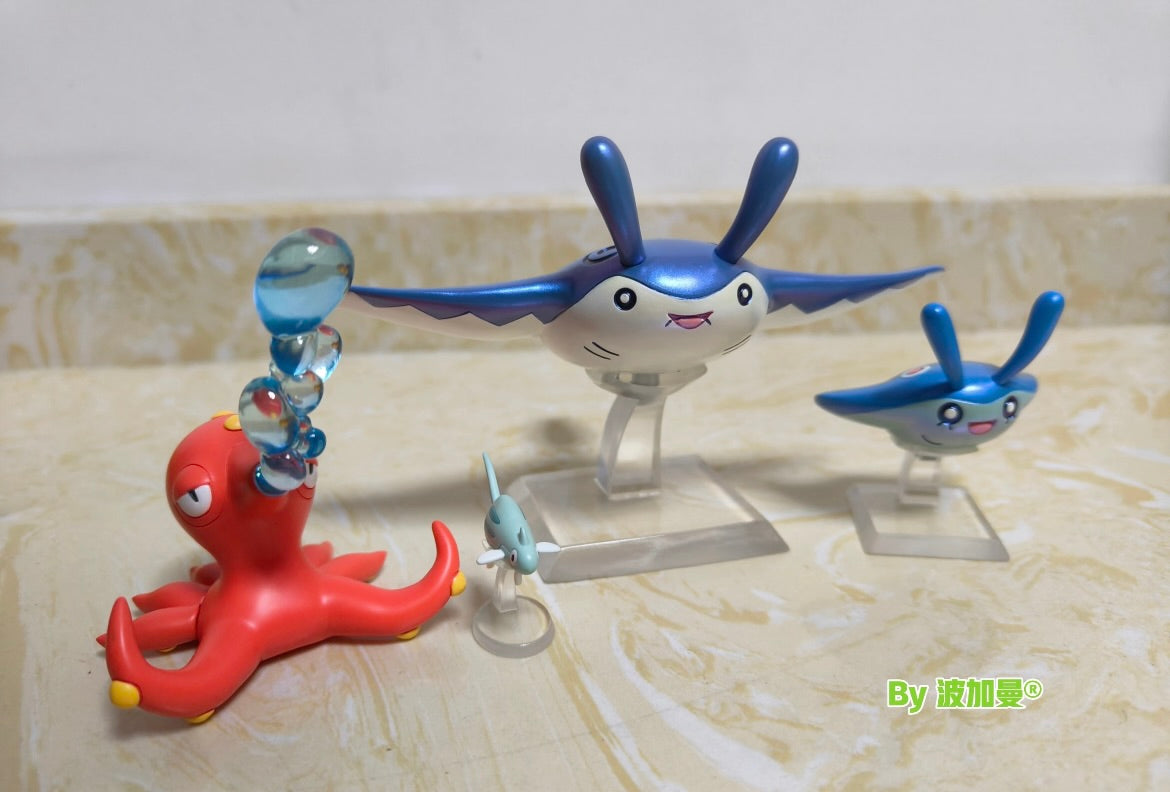 [IN STOCK] 1/20 Scale World Figure [OD] - Remoraid & Octillery