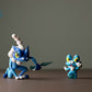[PREORDER] 1/20 Scale World Figure [FOG] - Froakie & Frogadier & Greninja