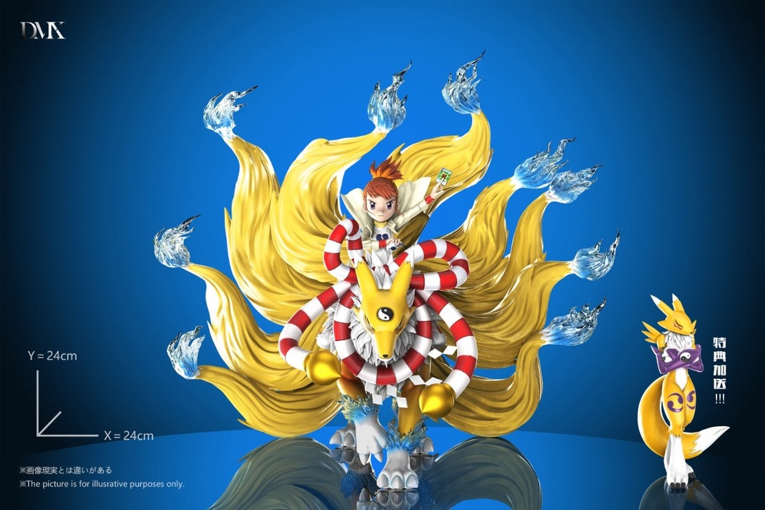 [PREORDER] Digimon Figure [DMX] - Makino Ruki & Kyubimon & Renamon