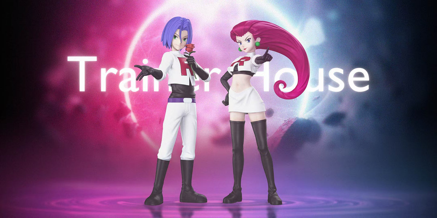 [PREORDER] 1/20 Scale World Figure [TRAINER HOUSE] - Jessie & James