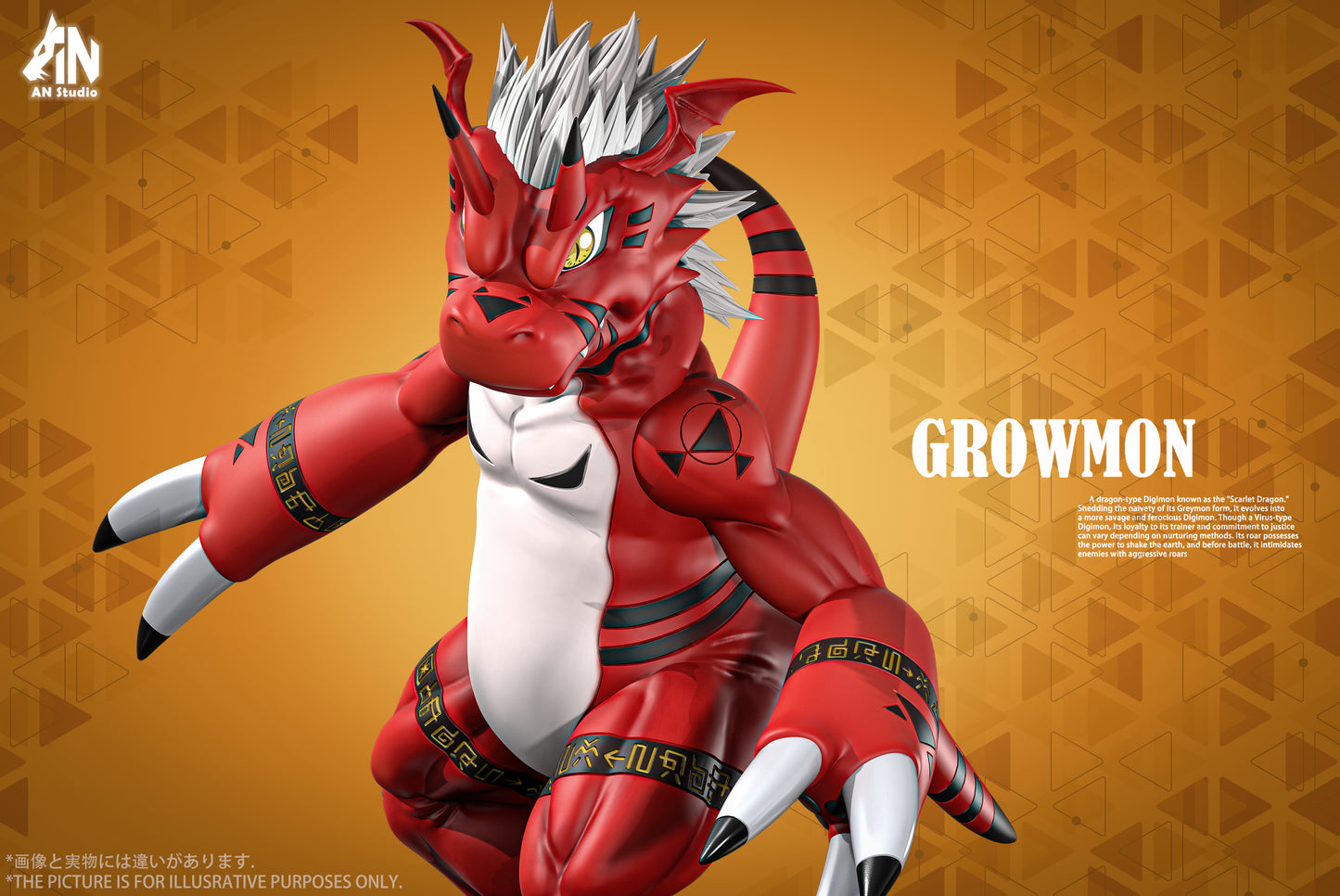[PREORDER] Digimon Figure [AN] - Growmon