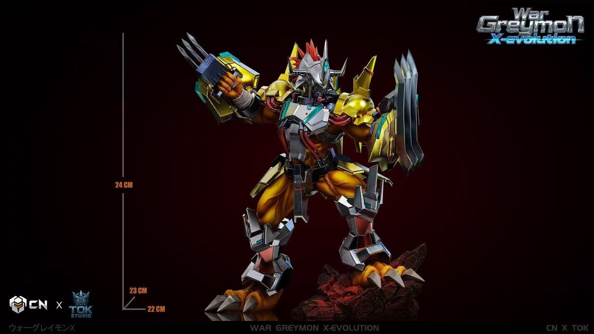 [PREORDER] Digimon Figure [CN] - War Greymon X-evolution