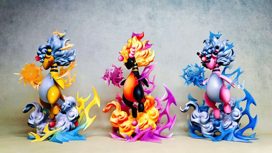 [IN STOCK] 1/20 Scale World Figure [ROCKY HELMET] - Mega Ampharos