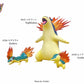 [IN STOCK] 1/20 Scale World Figure [UU] - Cyndaquil & Quilava & Typhlosion