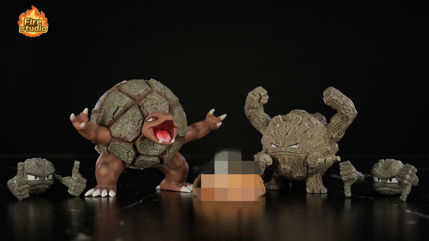 [IN STOCK] 1/20 Scale World Figure [FIRE] - Geodude & Graveler & Golem