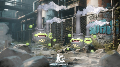 [PREORDER] 1/20 Scale World Figure [KC] - Galarian Weezing