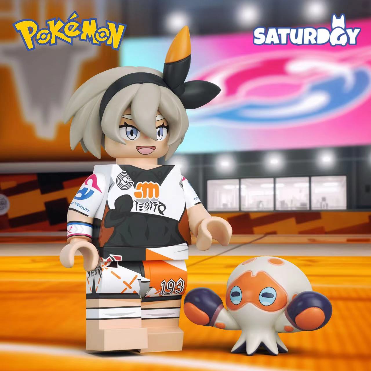 [IN STOCK] Pokémon Minifigure [SATURDAY] - Bea & Clobbopus