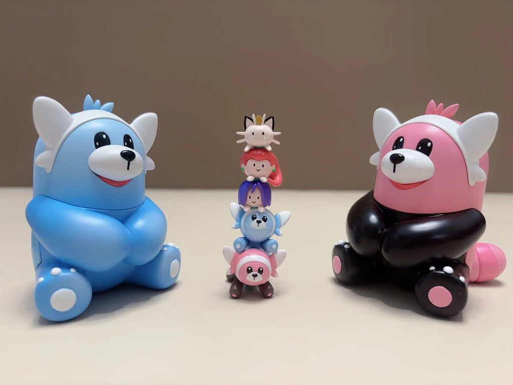 [PREORDER] 1/20 Scale World Figure [TEAM ROCKET] - Stufful & Bewear