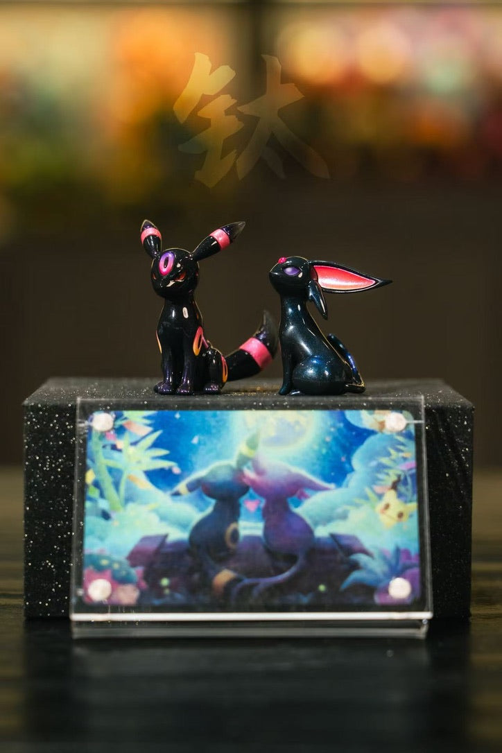 [IN STOCK] 1/20 Scale World Figure [YOR] - Espeon & Umbreon