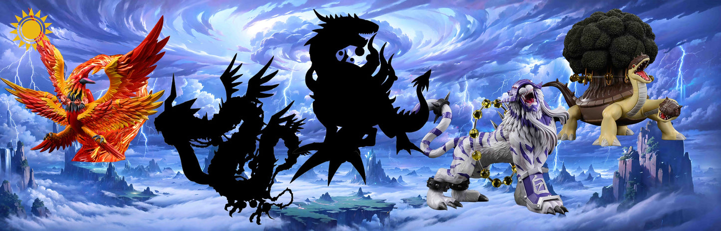 [PREORDER] Digimon Figure [SUN] - Zhuqiaomon