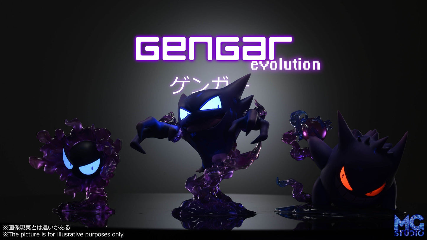 [IN STOCK] 1/20 Scale World Figure [MG] - Gastly & Haunter & Gengar