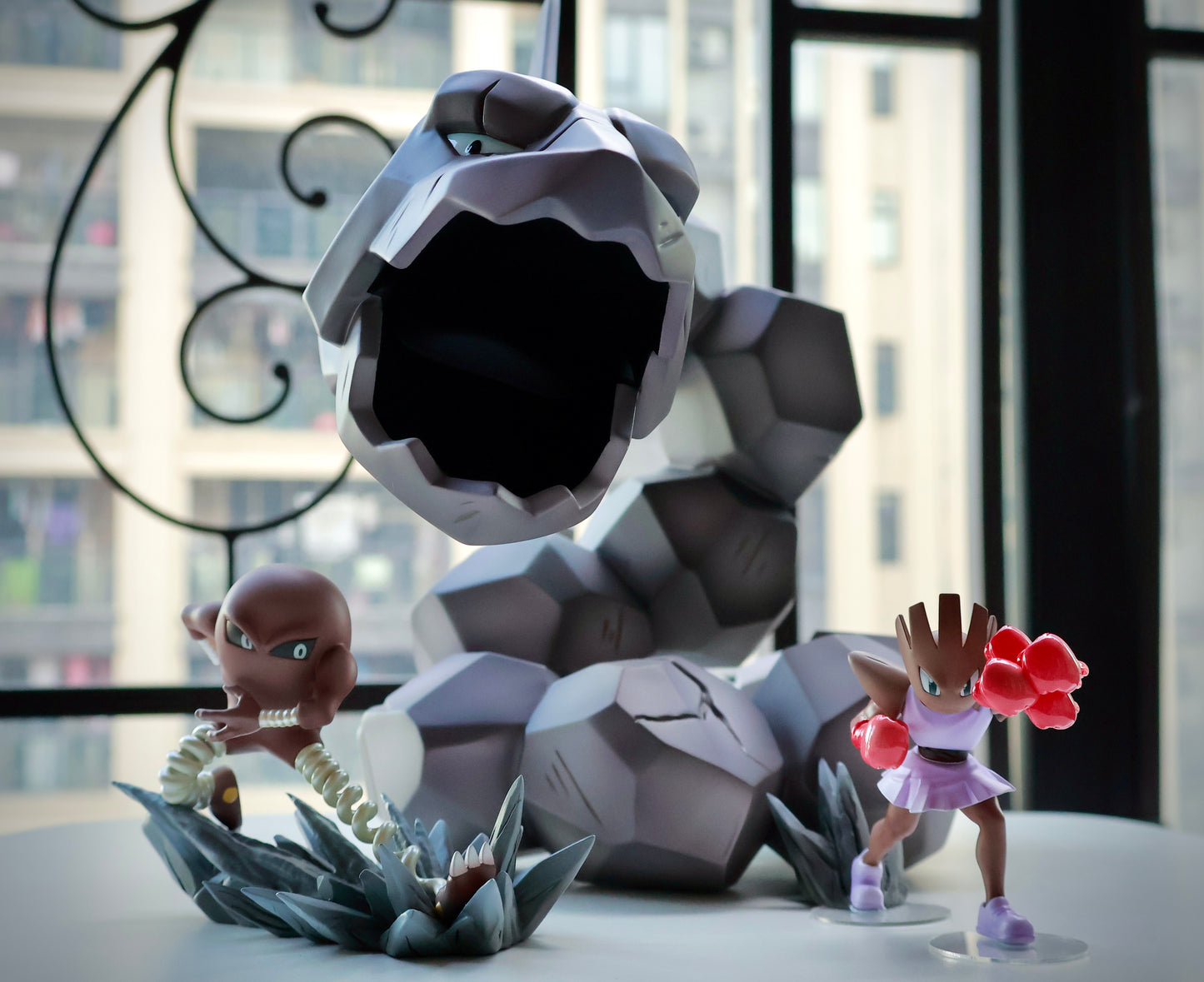 [IN STOCK] 1/20 Scale World Figure [ASTERISM] - Hitmonlee & Hitmonchan