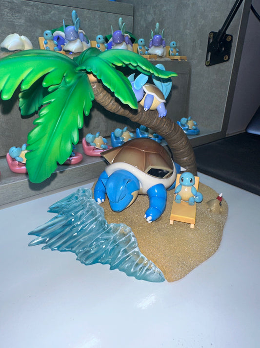 [IN STOCK] 1/20 Scale World Figure [XZ] - Squirtle & Wartortle & Blastoise