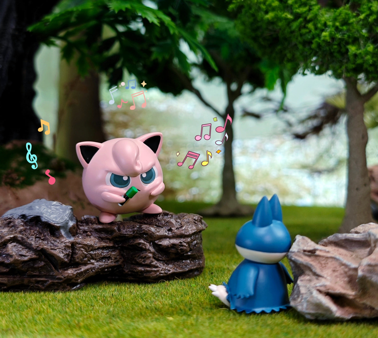 [IN STOCK] 1/20 Scale World Figure [VS] - Jigglypuff & Wigglytuff & Igglybuff