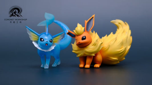 [PREORDER] 1/20 Scale World Figure [CORONET] - Vaporeon & Flareon