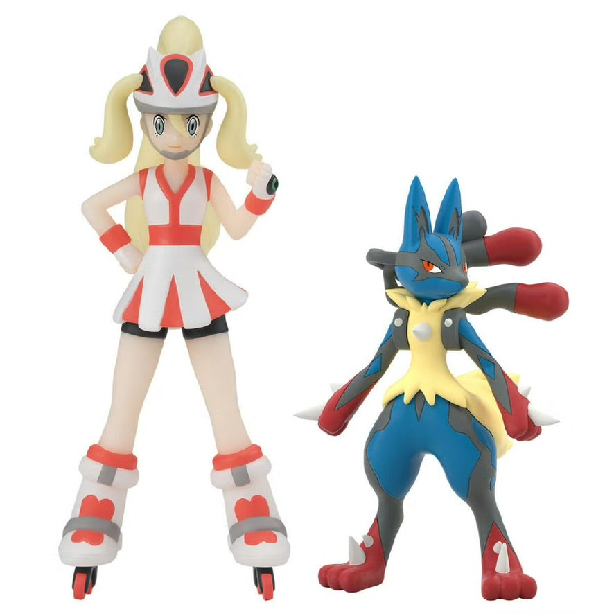 [PREORDER] 1/20 Scale World Figure [BANDAÏ] - Korrina & Mega Lucario