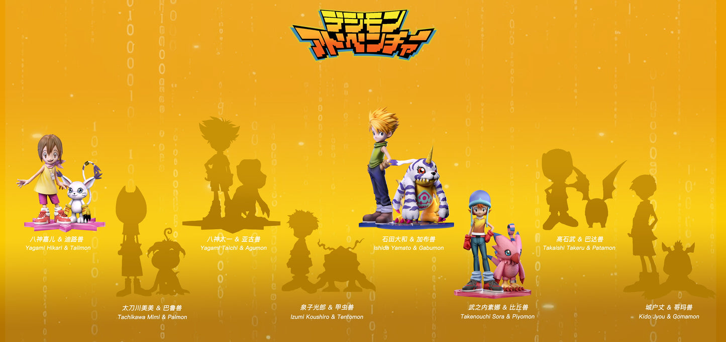 [PREORDER] Digimon Figure [BUTTERFLY] - Yagami Hikari & Gatomon