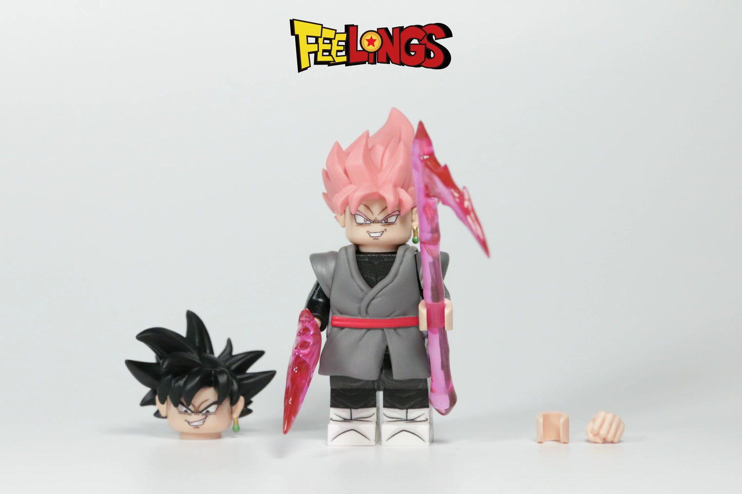 [IN STOCK] Custom Designed Minifigure [FEELINGS] - Goku Black