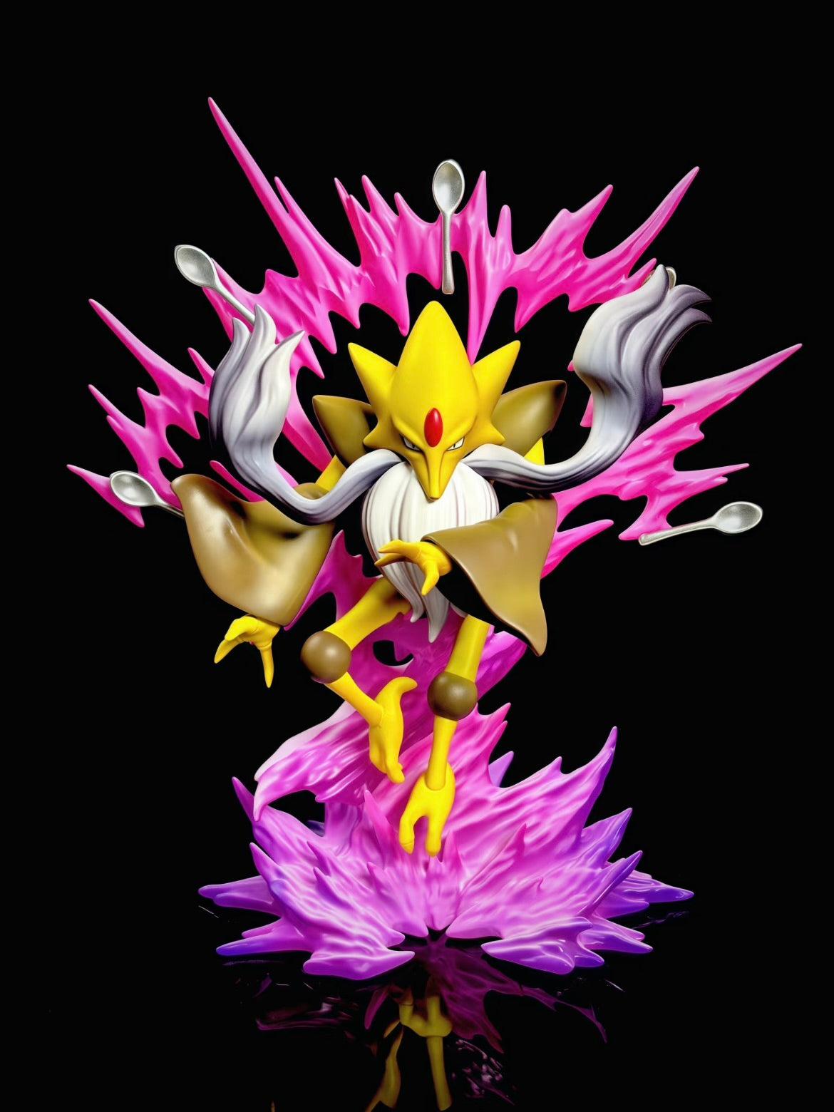 [IN STOCK] 1/20 Scale World Figure [ROCKY HELMET] - Mega Alakazam