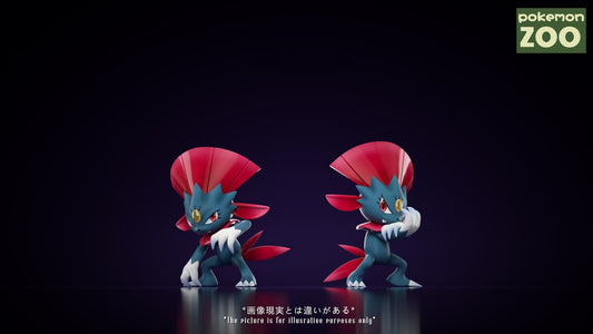 [PREORDER] 1/20 Scale World Figure [ZOO] - Sneasel & Weavile